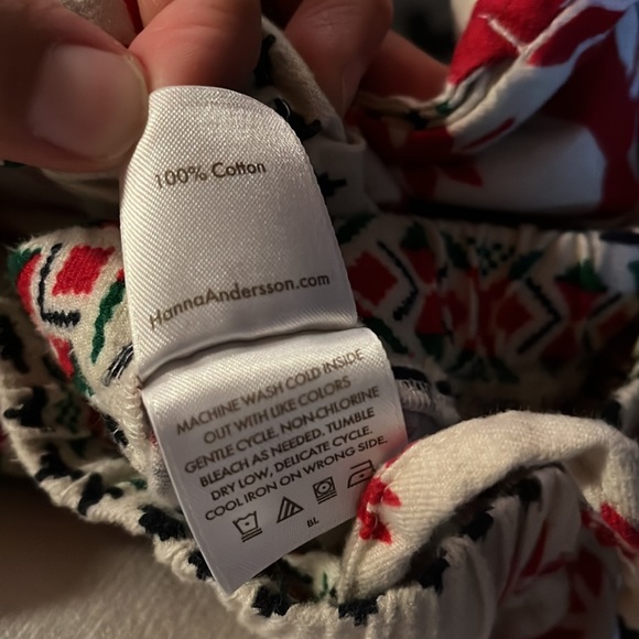 Hanna Andersson Reindeer PJ Pants - Picture 5 of 10